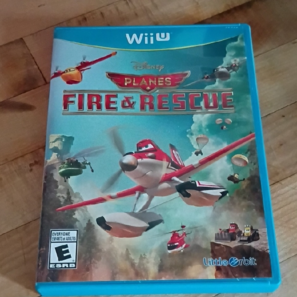 Disney Blue Video Game Planes Fire & Rescue